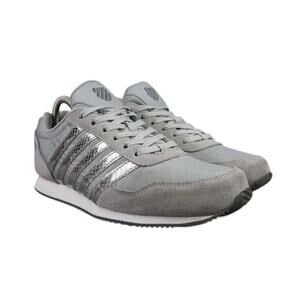 K Swiss Shoes Womens 7.5 Athletic Trainer Casual Sneakers Active Comfort Grey